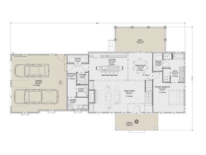 Main Floor  for House Plan #7112-00057