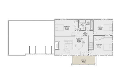 Second Floor for House Plan #7112-00057