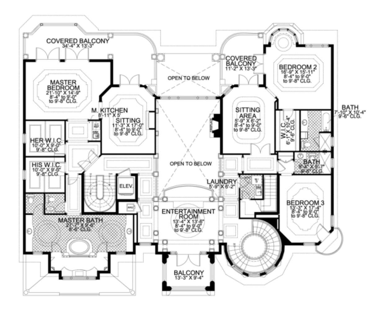 Floorplan 2 for House Plan #168-00096