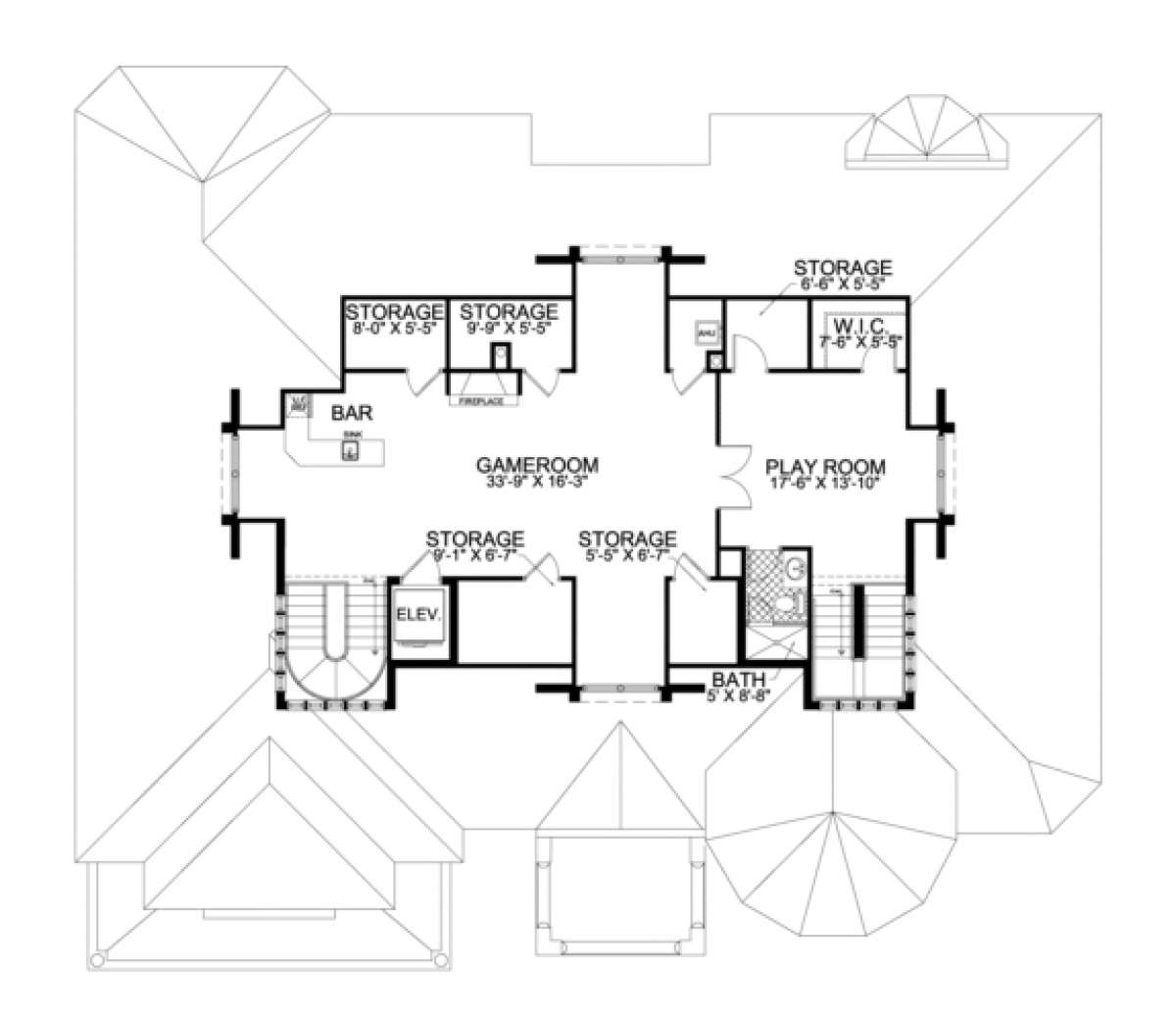 Floorplan 3 for House Plan #168-00096