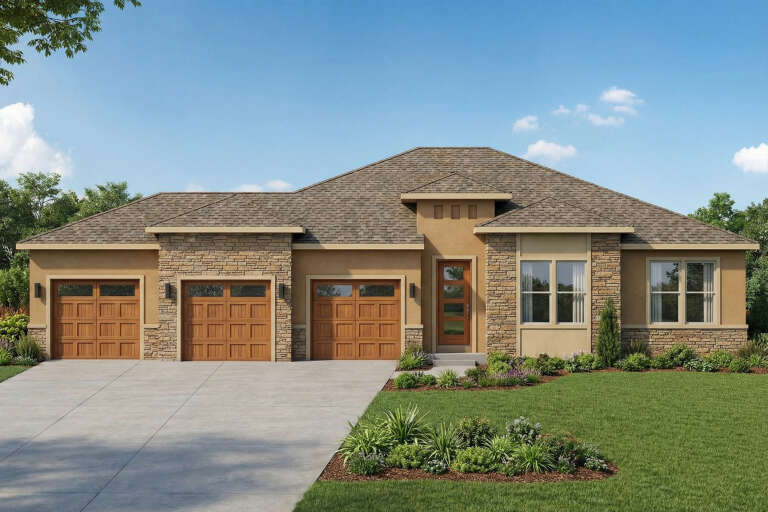 House Plan House Plan #35243 Front Elevation