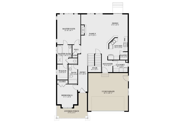 House Plan House Plan #35247 Drawing 1