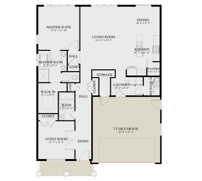 Main Floor  for House Plan #2802-00509