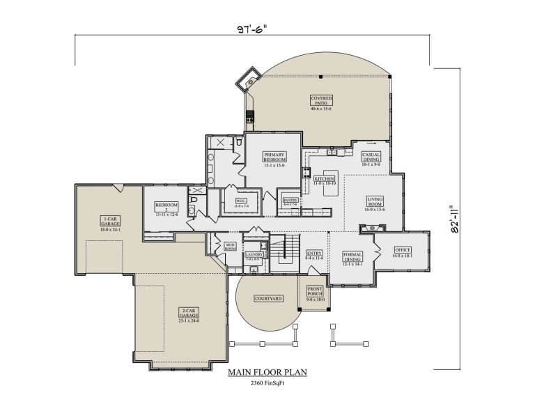 House Plan House Plan #35250 Drawing 1