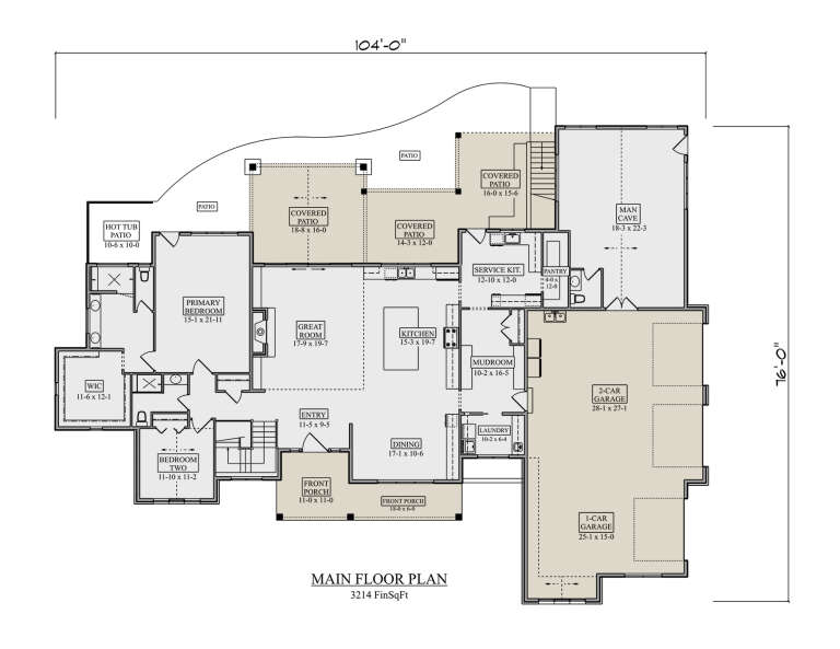 House Plan House Plan #35252 Drawing 1