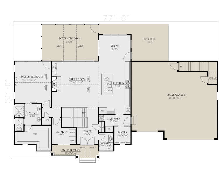 House Plan House Plan #35254 Drawing 1