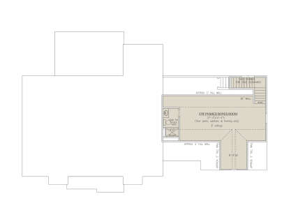 Bonus Room for House Plan #286-00125