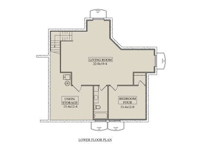 Basement  for House Plan #5631-00324