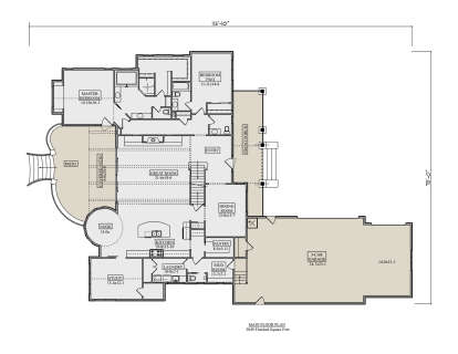 Main Floor  for House Plan #5631-00325