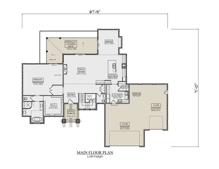 House Plan House Plan #35261 Drawing 1