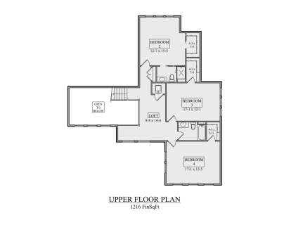 Second Floor for House Plan #5631-00329