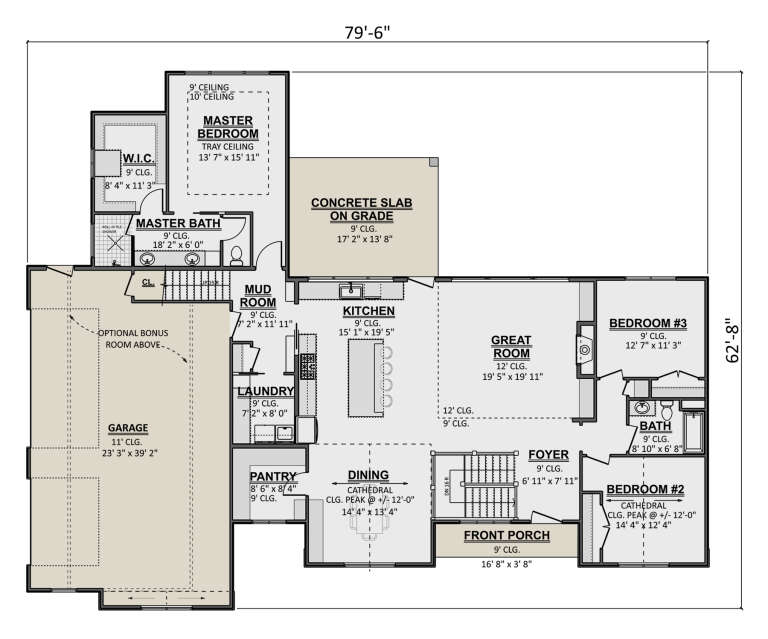 House Plan House Plan #35265 Drawing 1
