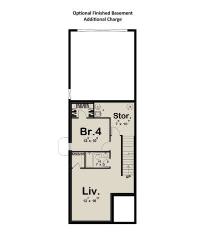 Basement  for House Plan #963-01256