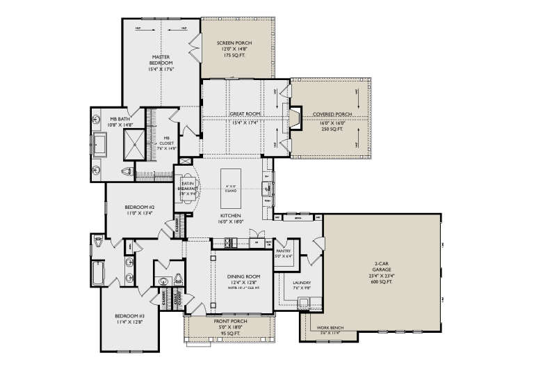 House Plan House Plan #35269 Drawing 1