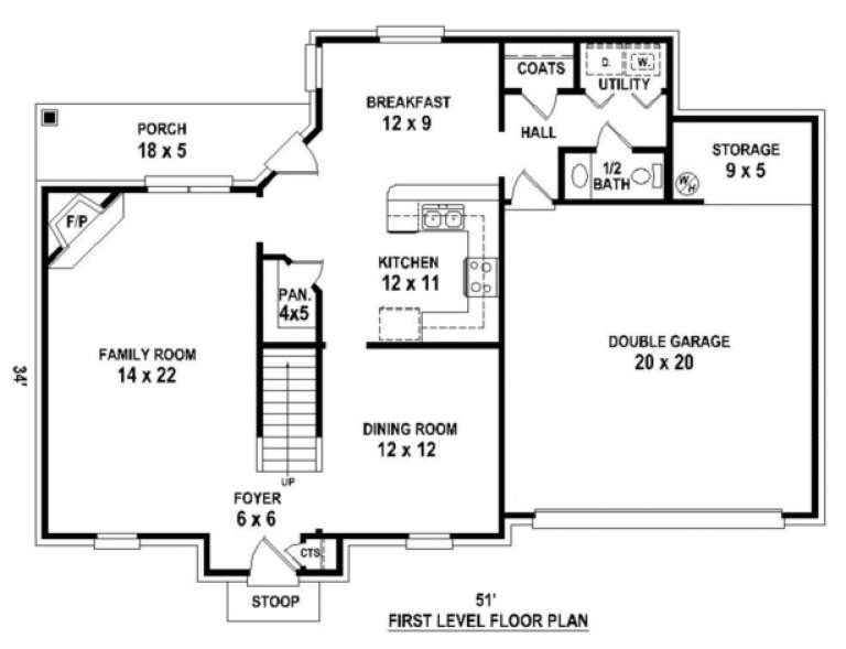 House Plan House Plan #3527 Drawing 1