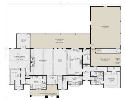 Main Floor  for House Plan #286-00129