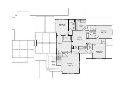 Second Floor for House Plan #957-00151
