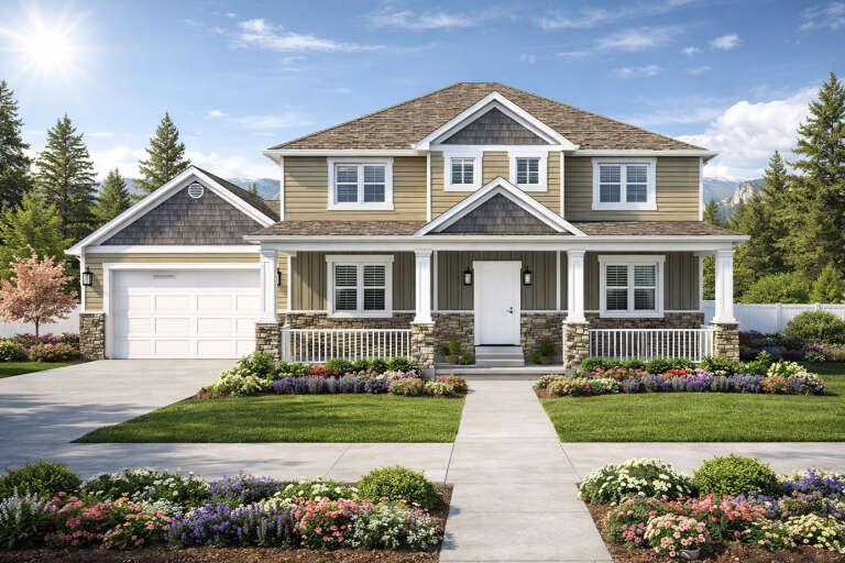 House Plan House Plan #35277 Front Elevation