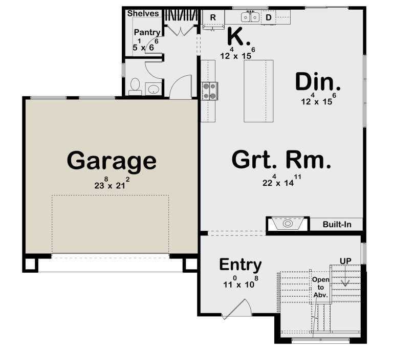 House Plan House Plan #35280 Drawing 1