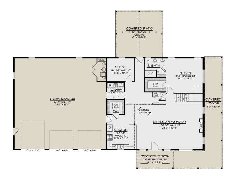 House Plan House Plan #35283 Drawing 1