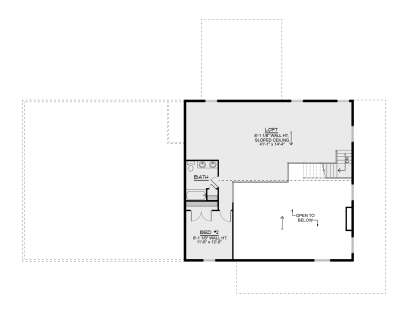 Second Floor for House Plan #5032-00428