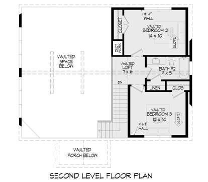 Second Floor for House Plan #940-01423