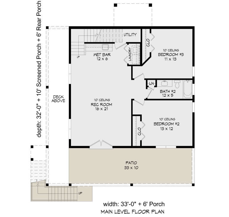 House Plan House Plan #35296 Drawing 1