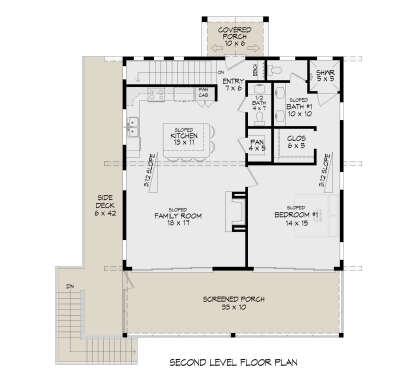 Second Floor for House Plan #940-01424