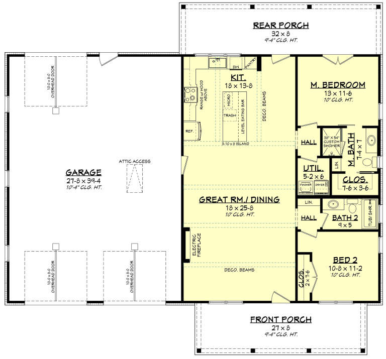 House Plan House Plan #35297 Drawing 1