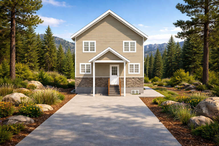 House Plan House Plan #35304 Front Elevation