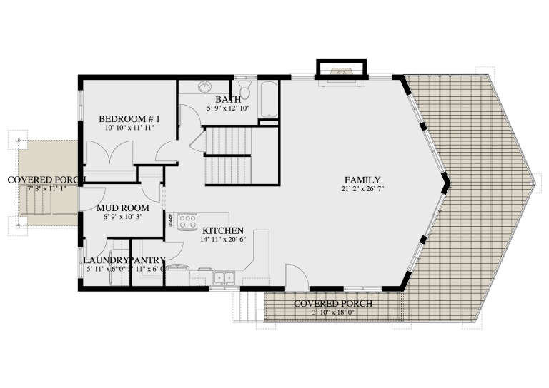 House Plan House Plan #35304 Drawing 1