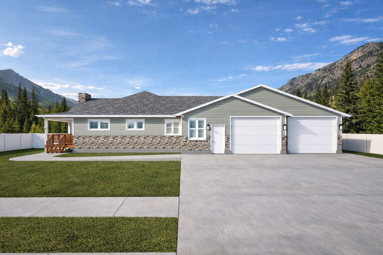 House Plan House Plan #35305 Front Elevation