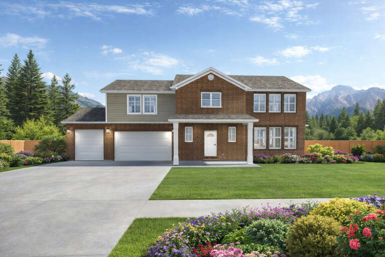 House Plan House Plan #35306 Front Elevation
