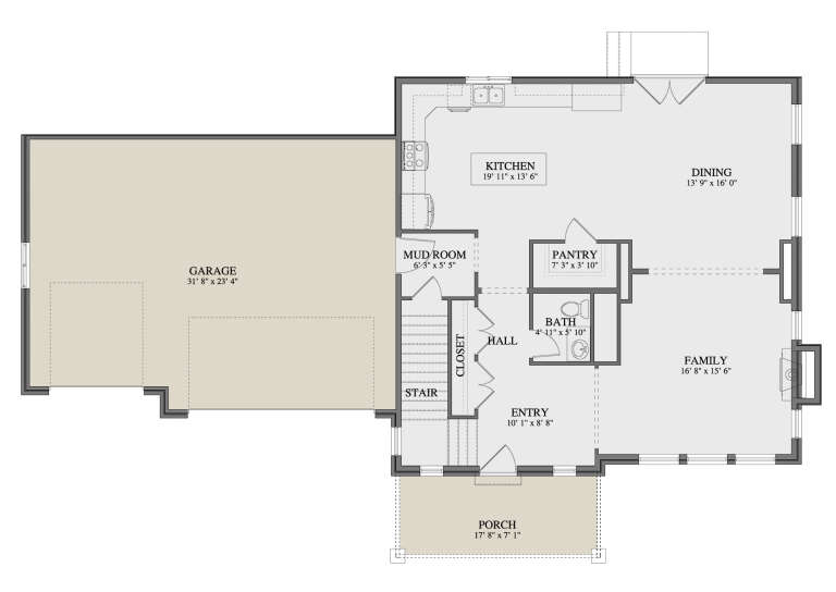 House Plan House Plan #35306 Drawing 1