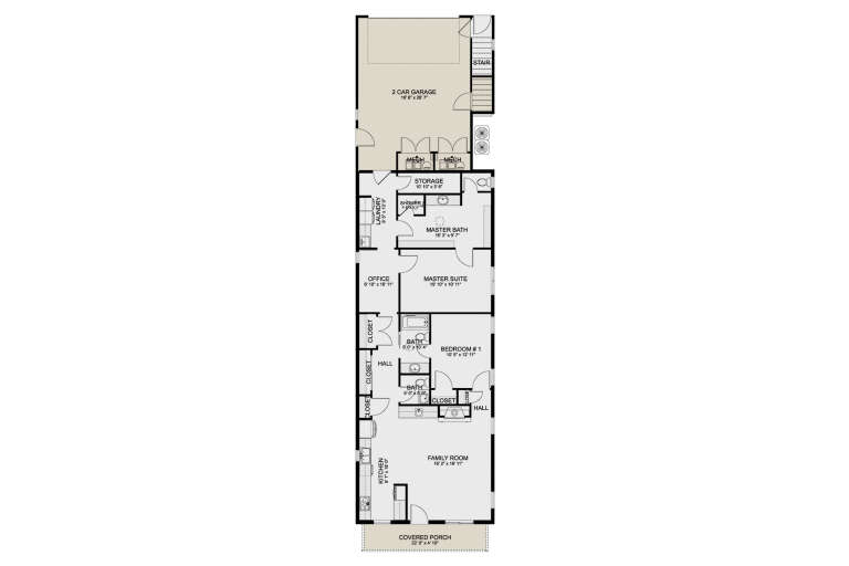 House Plan House Plan #35310 Drawing 1