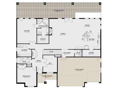 Main Floor  for House Plan #2802-00522