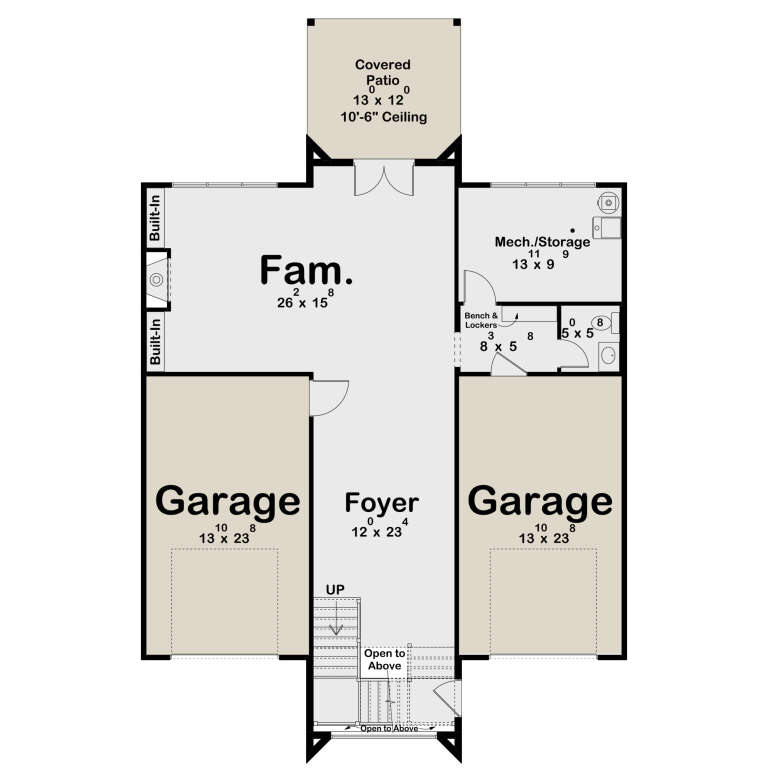 House Plan House Plan #35313 Drawing 1