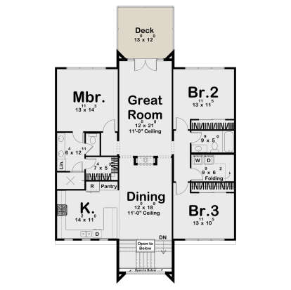 Main Floor  for House Plan #963-01259