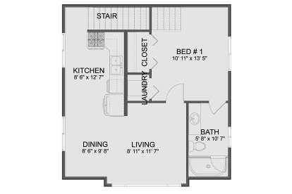 Second Floor for House Plan #2802-00524