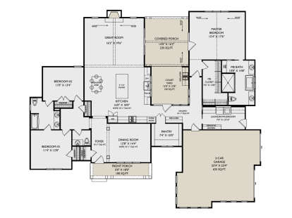 Main Floor  for House Plan #957-00152