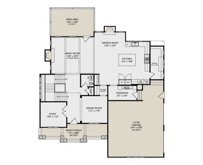 Main Floor  for House Plan #957-00153