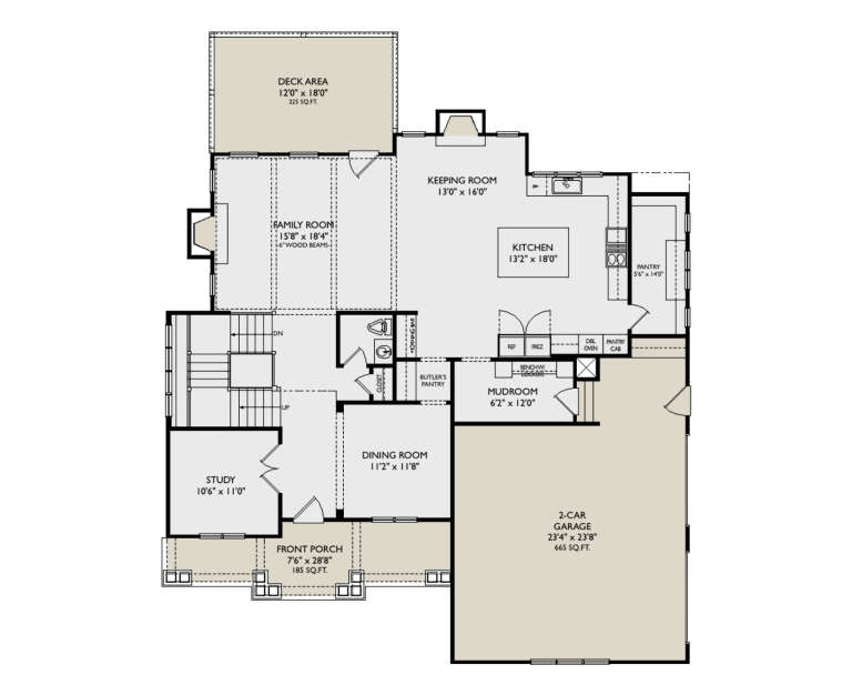 House Plan House Plan #35318 Drawing 1