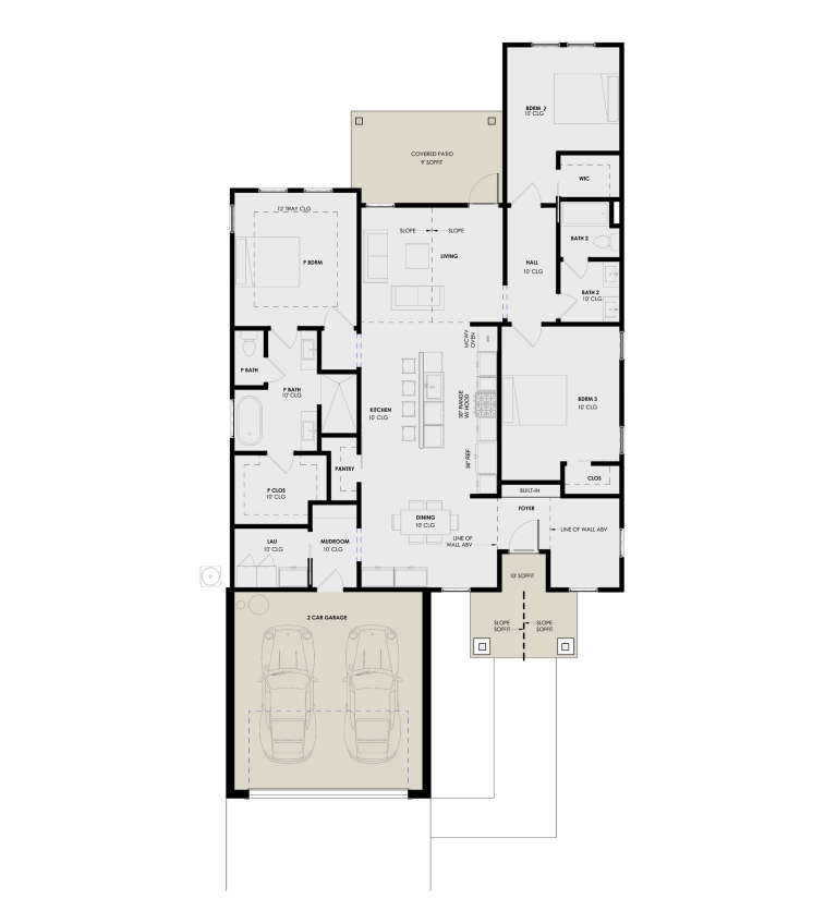 House Plan House Plan #35319 Drawing 1