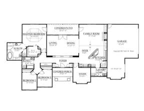 Floorplan 1 for House Plan #286-00028