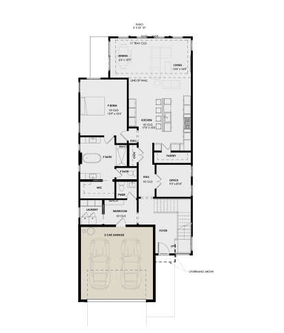 Main Floor  for House Plan #9185-00036