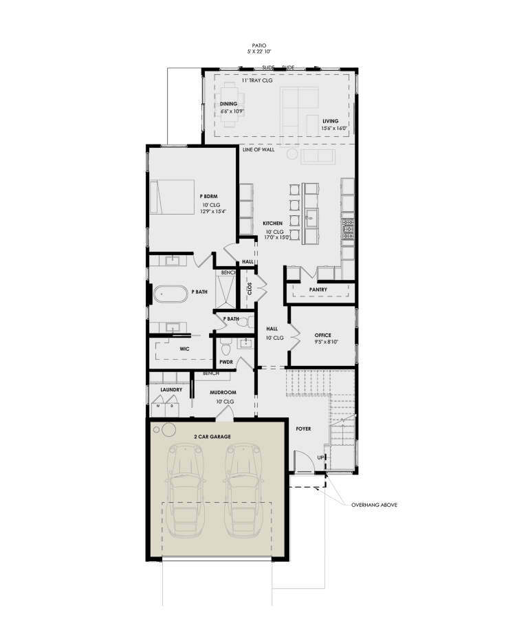 House Plan House Plan #35320 Drawing 1