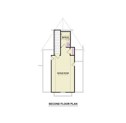 Bonus Room for House Plan #699-00504
