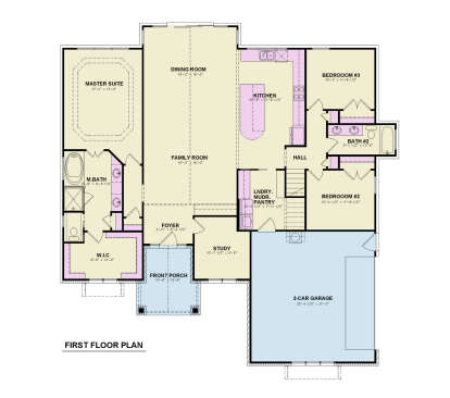 Main Floor  for House Plan #699-00505