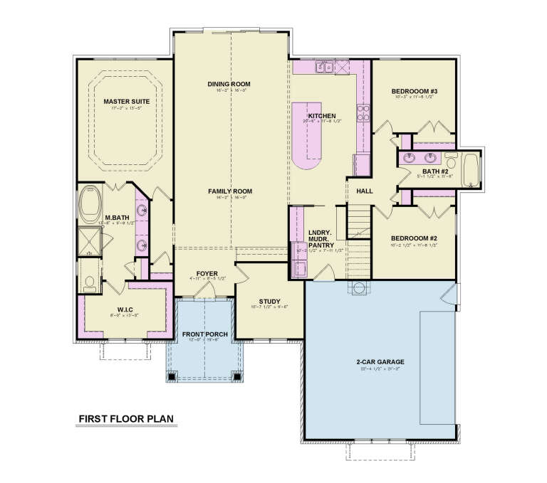 House Plan House Plan #35322 Drawing 1