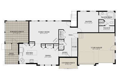 Main Floor  for House Plan #2802-00527